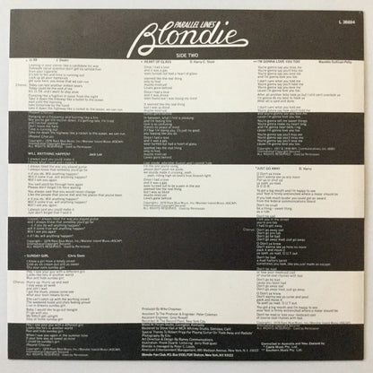 Blondie - Parallel lines