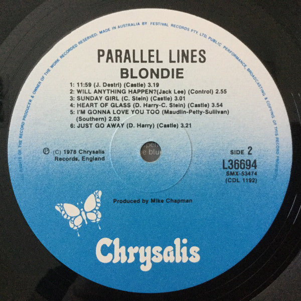 Blondie - Parallel lines