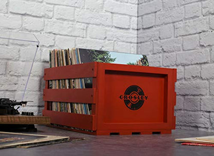 Crosley AC1004A-NA Record Storage Crate Holds up to 75 Albums, Natural - Awesomesince84