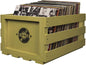 Crosley AC1004A-NA Record Storage Crate Holds up to 75 Albums, Natural - Awesomesince84